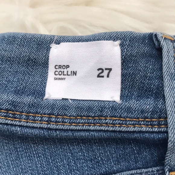 NWT HUDSON Collin Crop Mid Rise Jeans - Picture 5 of 8